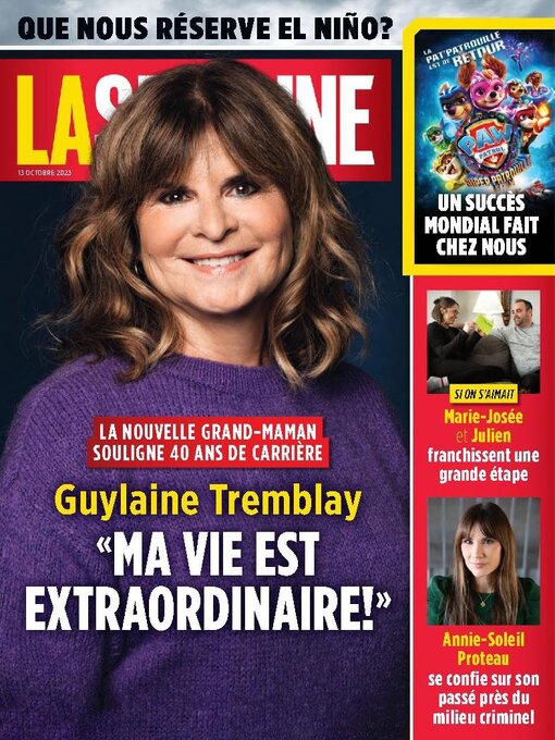 Title details for La Semaine by TVA Publications Inc. - Available
